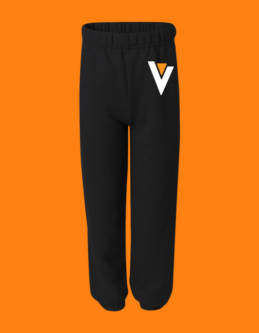 Vault Logo Black Sweatpants