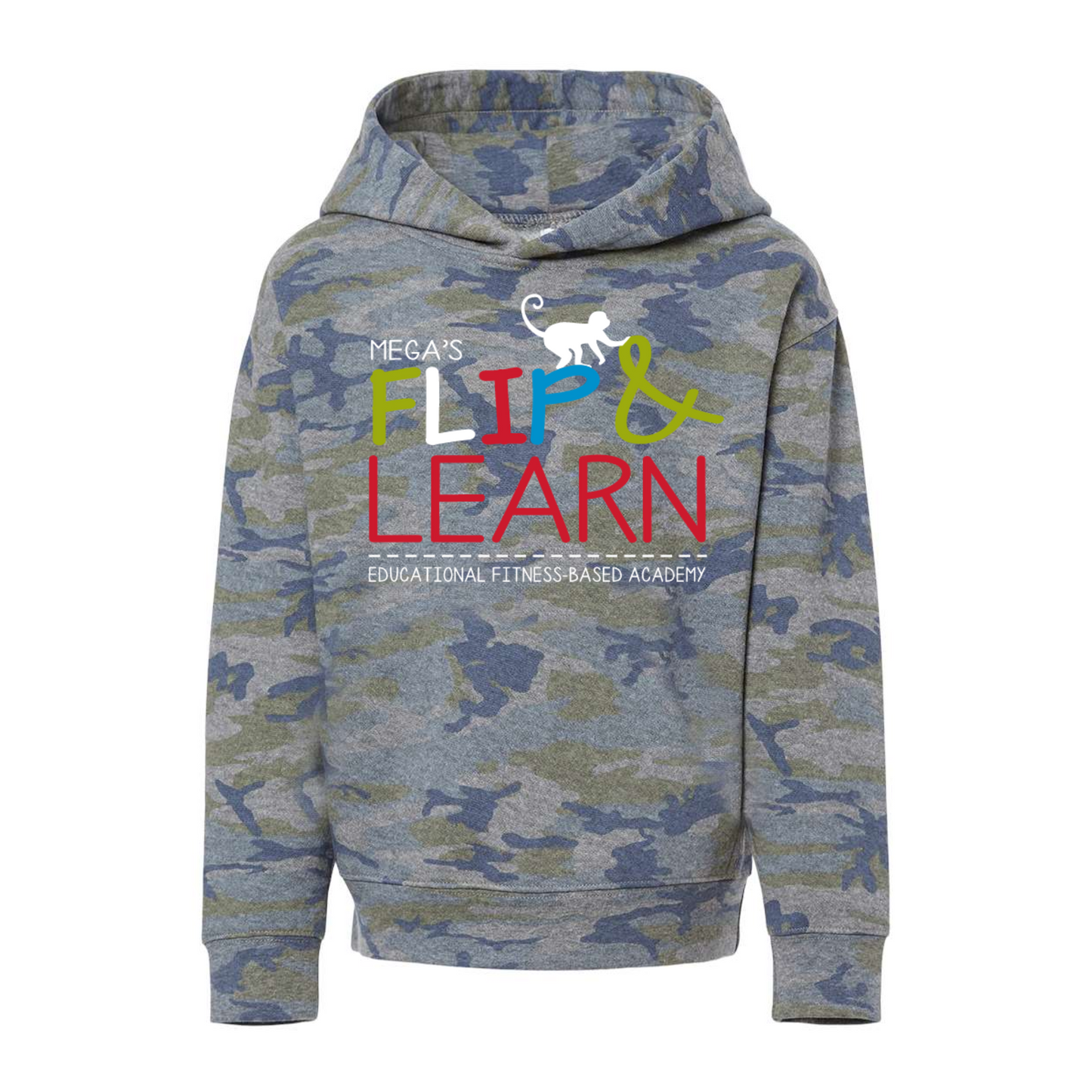 Flip & Learn Logo Camo Hoodie