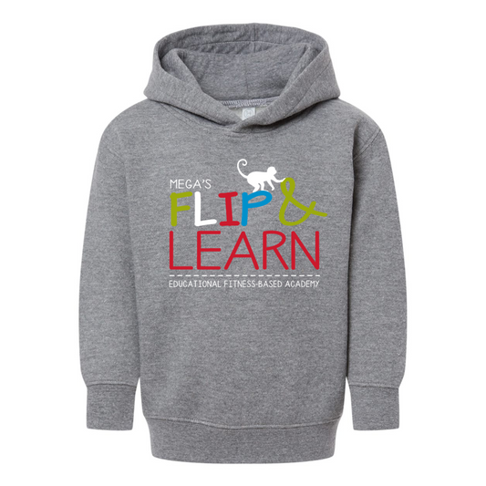 Flip & Learn Logo Grey Hoodie