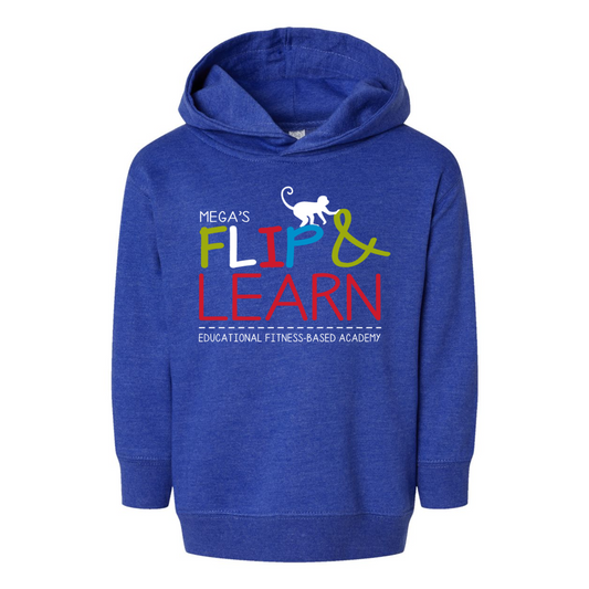 Flip & Learn Logo Blue Hoodie