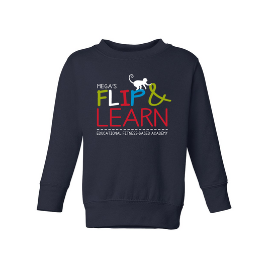 Flip & Learn Logo Light Navy Sweatshirt