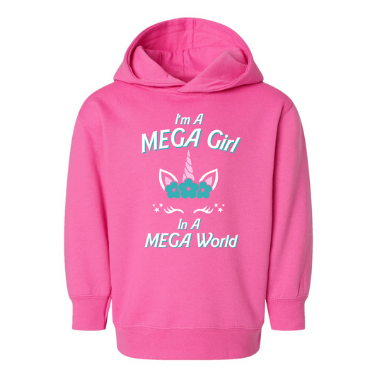 I'm a MEGA Girl Pink Hoodie