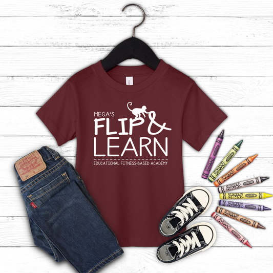 Flip & Learn Pre-K Logo Tee